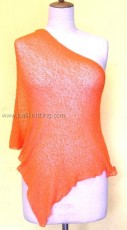 knitting wear, summer garment; KNITTED DRESS