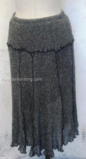 summer knitting wear; SKIRT